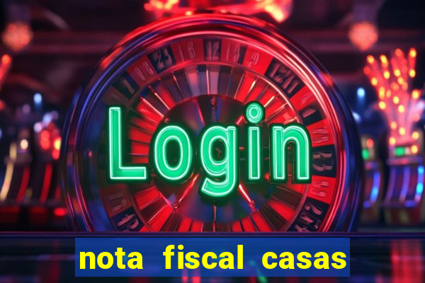 nota fiscal casas bahia 2 via